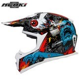 Nenki Fiberglass Shell Motocross Off-Road Full Face Helmet Extreme Sports Atv Dirt Mx Dh Mtb Competition